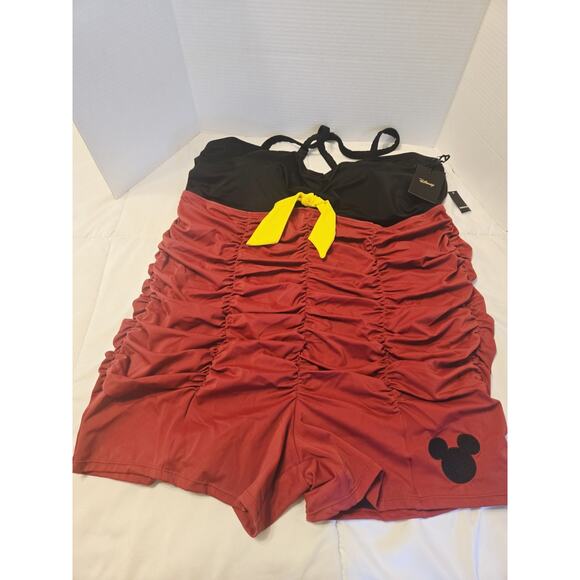 NWT Torrid Swimsuit Swim One Piece Wireless Disney Mickey Mouse Plus Sz 4D/DD - Picture 2 of 9